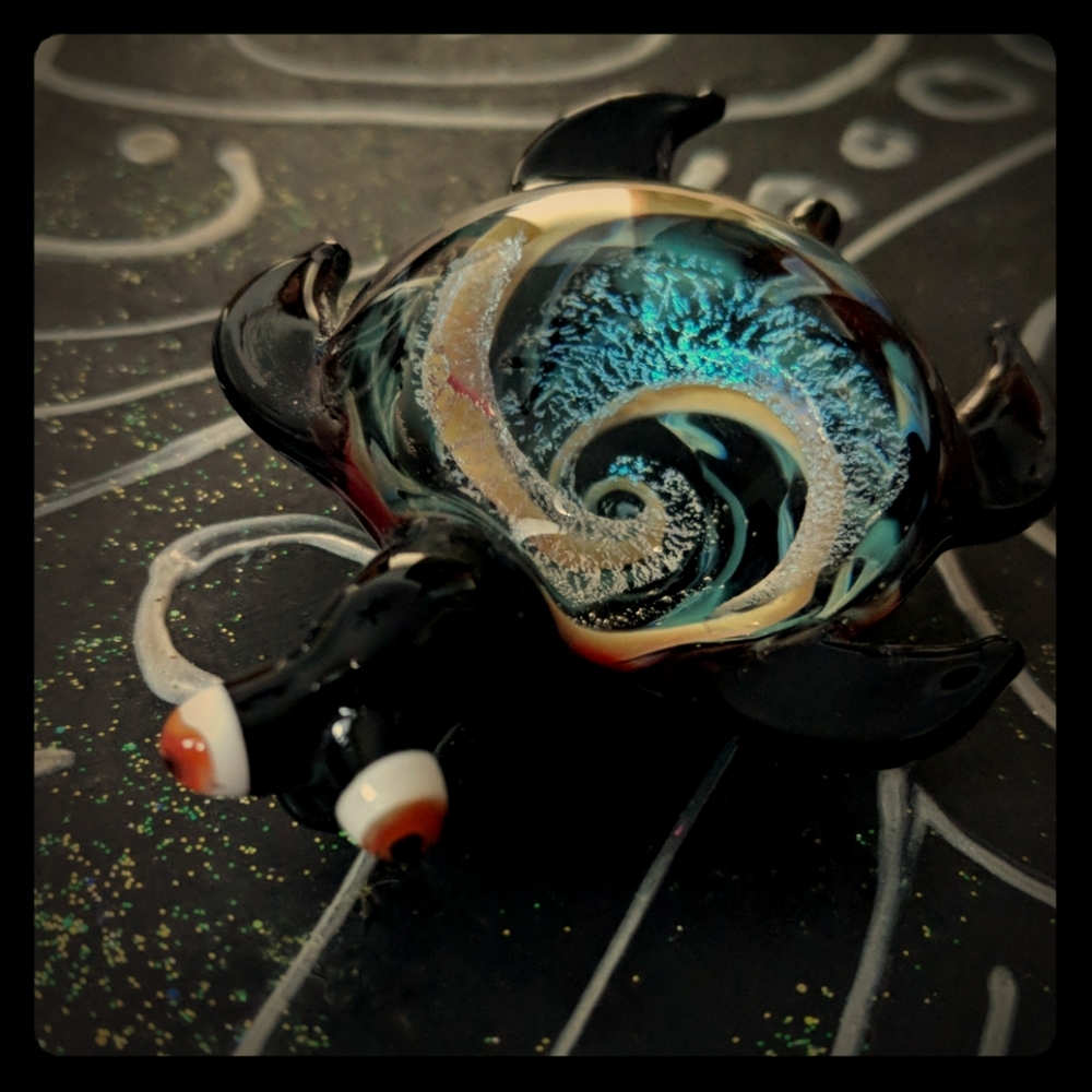 Turtle vortex pendant